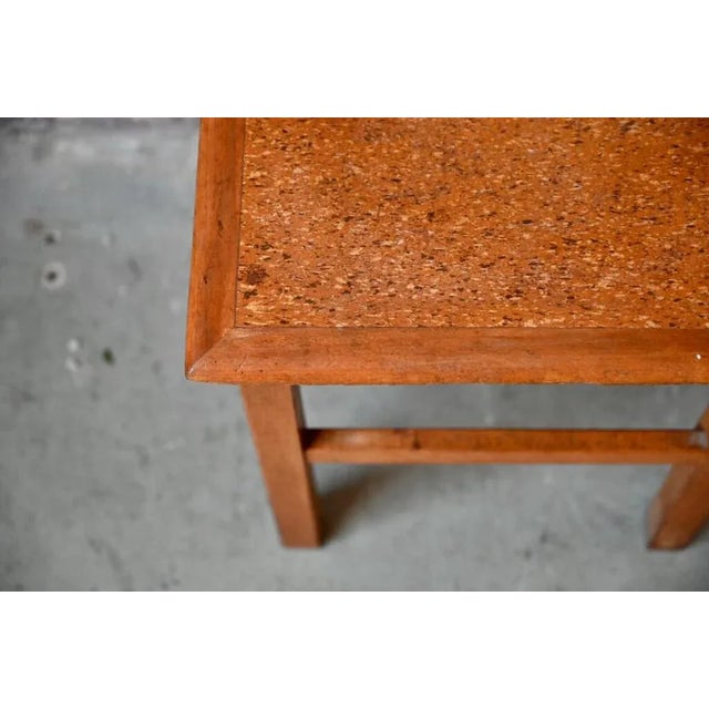 1950s Bohemian Wooden Stool, 1950s For Sale - Image 5 of 7