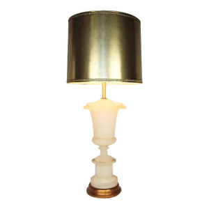 Vintage Mid-Century Marble Urn Lamp