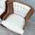 Vintage Hollywood Regency Cane Tufted Barrels Chairs - A Pair For Sale In West Palm - Image 6 of 9