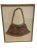 Late 20th Century Framed Authentic Woven Fiber Bilum Bag Sepik River Palembei Village For Sale - Image 9 of 9