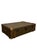 Campaign Vintage Campaign-Style Steamer Trunk Coffee Table With 2 Drawers For Sale - Image 3 of 11