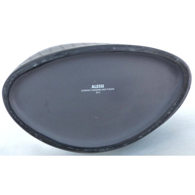 Orange Alessi Vase by Doriana & Massimiliano Fuksas 2012 For Sale - Image 8 of 9