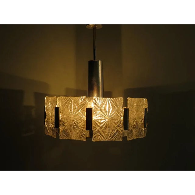 1970s Space Age Acrylic Pendant, Belgium, 1970s For Sale - Image 5 of 8