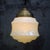 French Art Deco Green Clichy Glass Pendant Lamp For Sale - Image 3 of 6