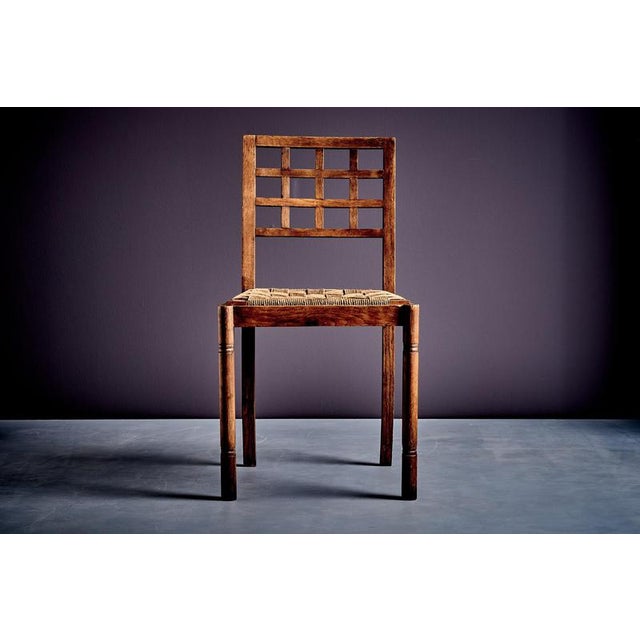 Side Chair in the style of René Gabriel, France, 1940s For Sale - Image 3 of 11