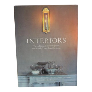 Interiors Hardcover Decorating Book For Sale