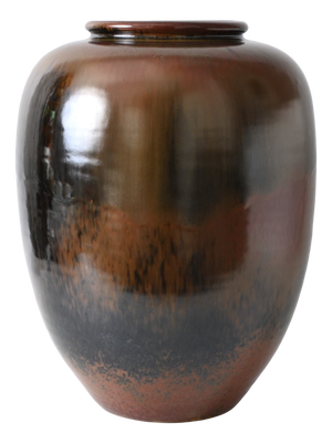 Large German Studio Pottery Vase by Ernst Stauber