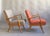 Set of Armchairs in Cherry by Antimott for Walter Knoll, Germany, 1950s, in Flawless conditions. Designed 1950 to 1959...