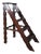 Wooden Library Ladder, 1930s For Sale