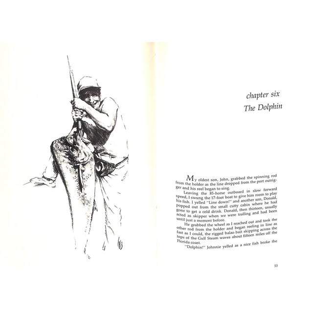 "Line Down! (The Special World of Big-Game Fishing)" 1973 Samson, Jack (Inscribed) For Sale - Image 12 of 12