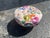 Josef Frank Large Round Ottoman Upholstered in Josef Frank Teheran Linen Fabric For Sale - Image 4 of 12