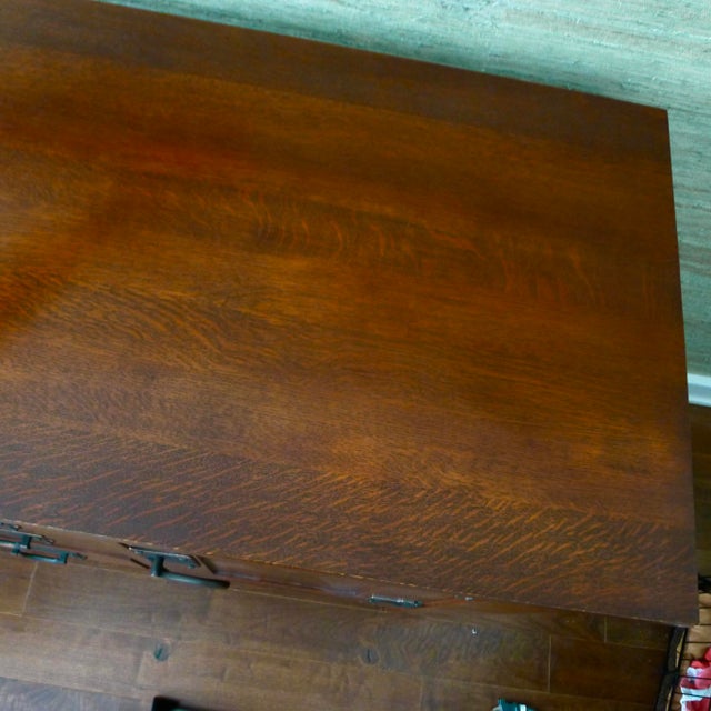 Stickley Mission Syracuse Oak Sideboard Chairish