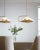 The Gesture two light indoor pendant by Kelly Wearstler offers a dramatic and architectural take on Kelly’s signature use...