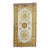 Ivory Gold Antique Khotan Scatter Rug - 2'4" x 4'4" For Sale