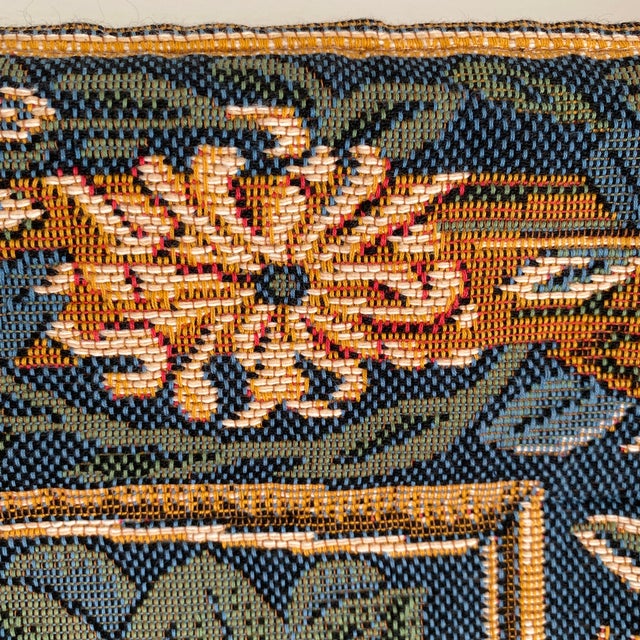 Late 20th Century Gobly's French Tapestry in Classic Woodpecker Design by William Morris With Hanging Rod For Sale - Image 5 of 12