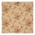 Sample - Schumacher Midsummer Hollyhock Fabric in Beige For Sale