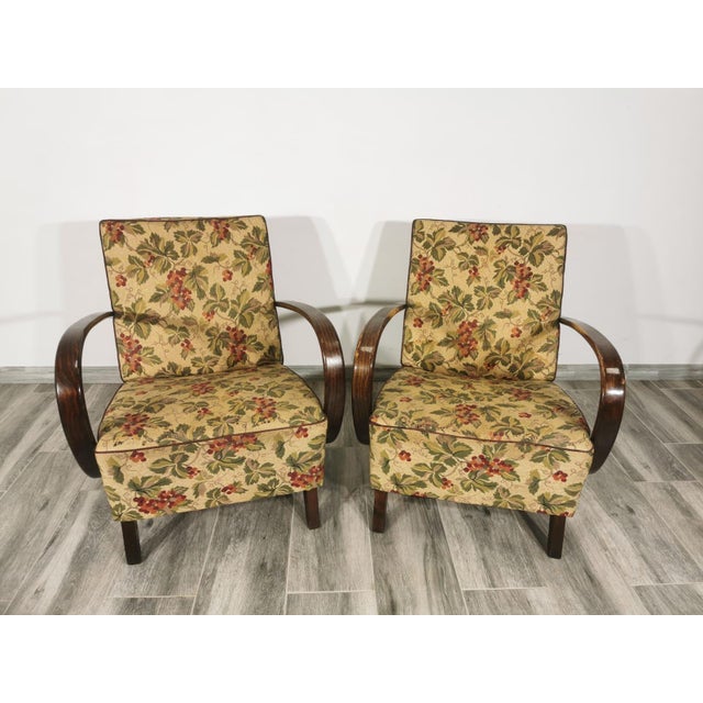 Art Deco Armchair by Jindrich Halabala For Sale - Image 5 of 18