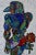 This is a one-of-a-kind original cubist painting by San Diego artist, Alexander Arshansky. Its dimensions are 36" x 24" x...