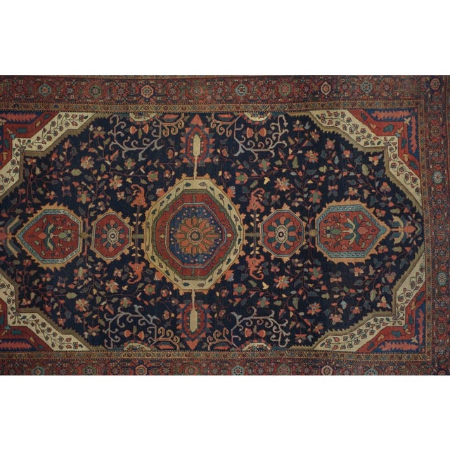 Traditional Late 18th Century Antique Farahan Sarouk Rug 4'0'' x 6'4'' For Sale - Image 3 of 12
