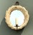 Vintage Laurel Leaf Wall Mirror With Candle Holder For Sale - Image 9 of 12