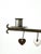 1960s Swedish Dangling Hearts Steel 4 Candle Candelabra by Gunnar Ander For Sale - Image 14 of 16
