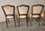 Early 20th Century Set of Six Antique Walnut Dining Chairs in Louis XV Style With Hand-Carved Frames For Sale - Image 5 of 15