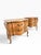 Elegant pair of vintage marble-top nightstands by Wm. A. Berkey Furniture Co., a division of John Widdicomb. Inspired by...