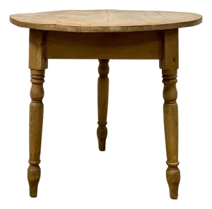 Antique English Pine Cricket Table