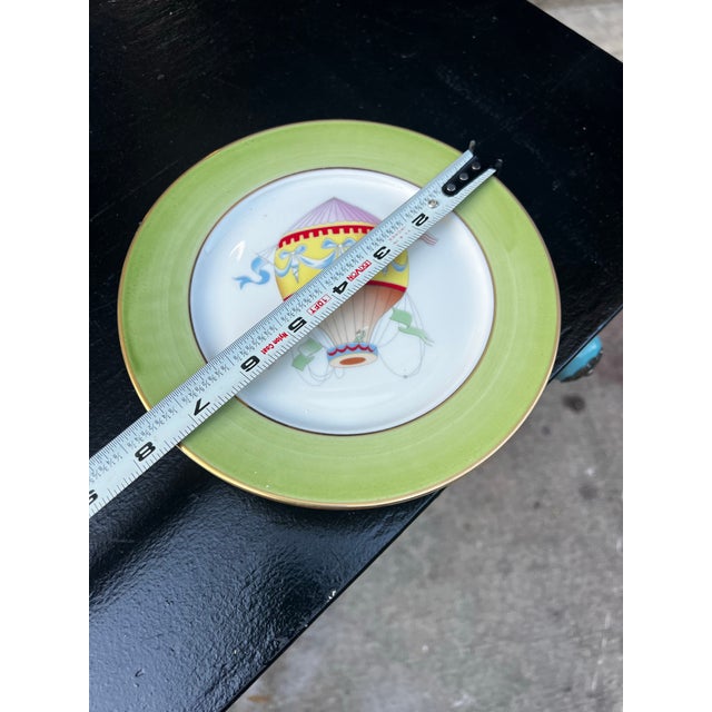 Up for consideration is a beautiful vintage collection of Limoges hot air balloon plates. These would look lovely in your...