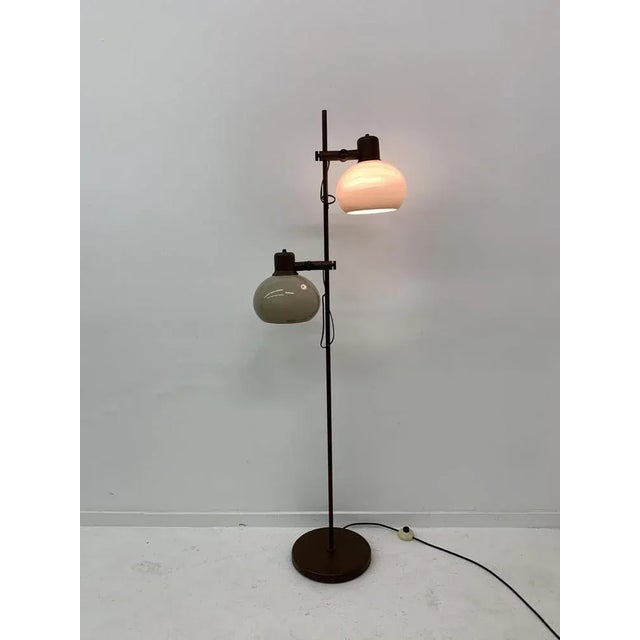 Dutch Space Age Mushroom Floor Lamp from Dijkstra, 1970s For Sale - Image 3 of 13