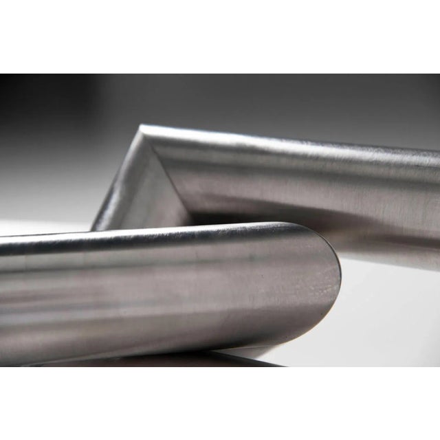 Tubular Tangled Sculpture by Rudolf Wolf, 1975 For Sale - Image 9 of 10