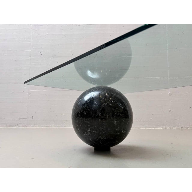 Black Globe Coffee Table by Giorgio Cattelan for Cattelan Italia, 1980s For Sale - Image 8 of 16