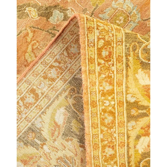 Mogul, One-of-a-Kind Hand-Knotted Area Rug in Pink, 8' 2" x 17' 5" For Sale In New York - Image 6 of 8
