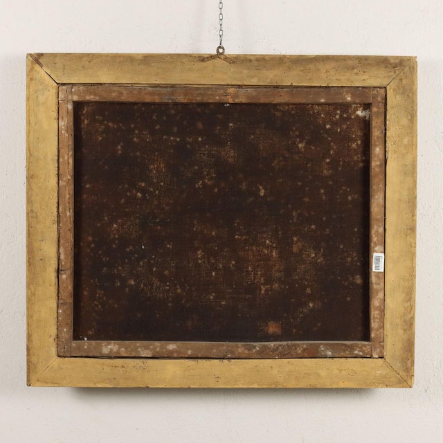 Still Life with Mushrooms and Flowers, Oil on Canvas, Framed For Sale - Image 4 of 6