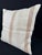 Turkish Hemp Pillow Cushion Natural Beige Rust Pillow Cushion Cover 24x24 For Sale - Image 4 of 4