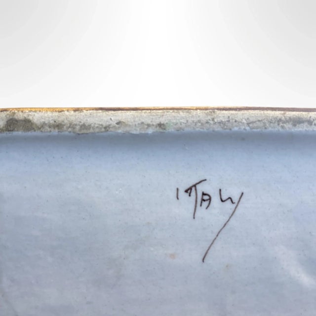 Early 1900s Italian Capodimonte Porcelain Ceramic Box For Sale - Image 9 of 9