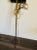 Lucite and Brass Swing Arm Wall Sconce Lamp Light For Sale - Image 12 of 13