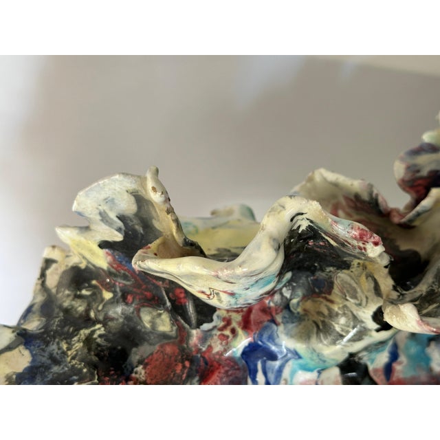 Mid-Century Modern Monumental Ceramiche Guerrieri Murano Venezia Pottery Horse For Sale - Image 3 of 12