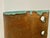 Mid 20th Century Vintage Studio Pottery Pierced Cylinder Vase Brown Turquoise Ceramic 13.5 For Sale - Image 5 of 8