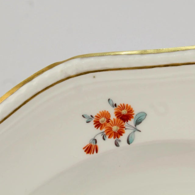 18th Century Frankenthal Porcelain Hand Painted Fruit Decoration Bowl For Sale - Image 12 of 13