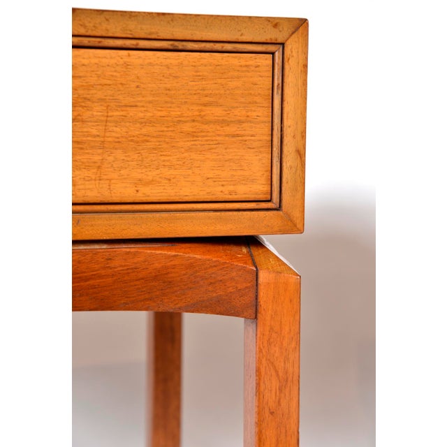 Mid-Century E-Gomme Collector Range Bedside Tables in Walnut and Brass from G Plan, 1960s, Set of 2 For Sale - Image 12 of 18