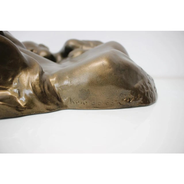 Mid-Century Wall Sculpture by Bohumil Kokrda, 1968 For Sale - Image 12 of 15