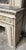 Louis XVI Style Fireplace with Overmantel in Lacquered Wood with Gilt Highlights, in Good conditions. Designed before 1890