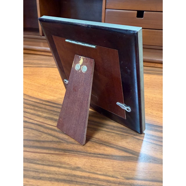 Vintage Gucci Picture Frame With Bamboo-Style Detailing For Sale In Los Angeles - Image 6 of 8