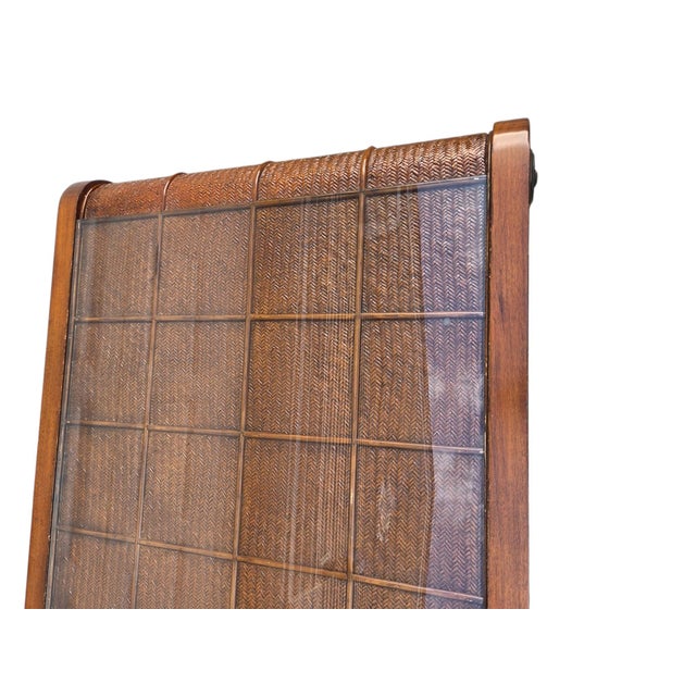 1990s Tommy Bahama Lexington Cane Coffee Table British Colonial Classical Revival For Sale - Image 9 of 18