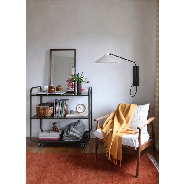 New with tags Schoolhouse Gantry Swivel Hardwire Sconce discontinued in Shell white and Black An elevated take on...