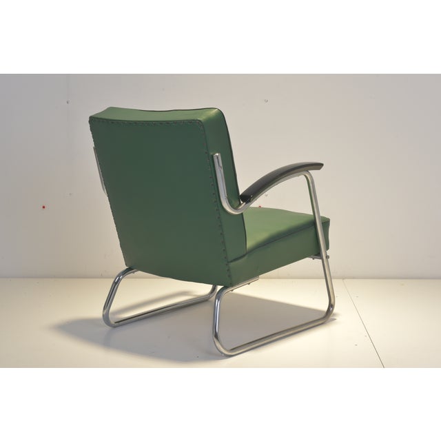 1950s Steel Tube Chair from Drabert, 1950 For Sale - Image 5 of 15
