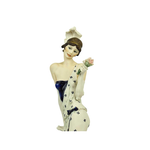 Wood Giuseppe Armani Camille Signed Sculpture Florence Italian Figurine For Sale - Image 7 of 13