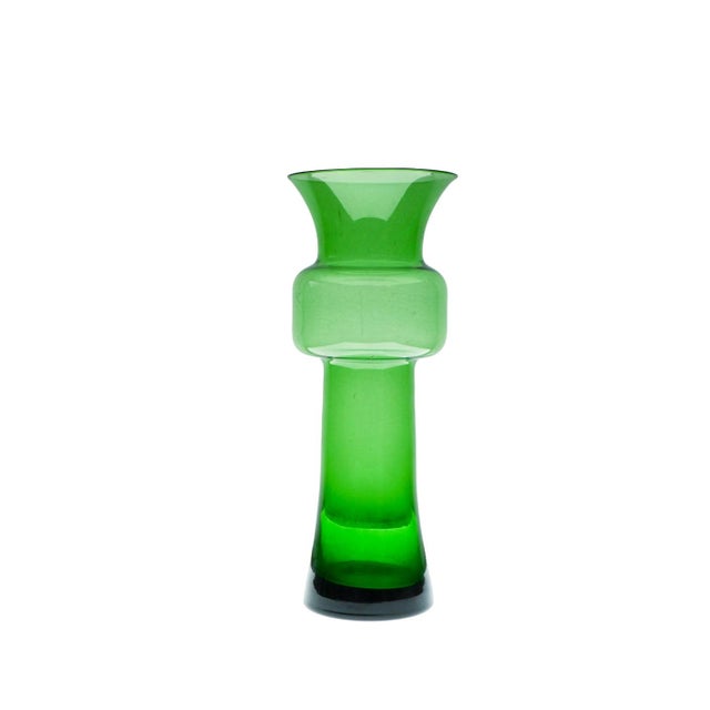 Large Green Tang-Li Vase by Mona Morales Schildt for Kosta, 1970s For Sale - Image 17 of 17
