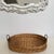 Metal 1990s Woven Basket Brass Handle For Sale - Image 7 of 7